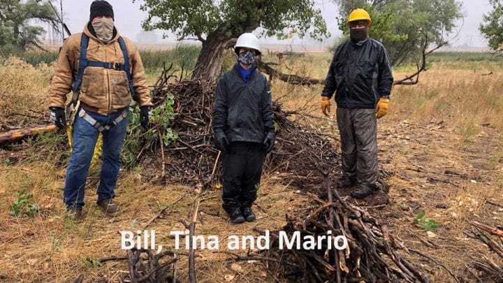 Bill Heston and Tina and Mario Lopez