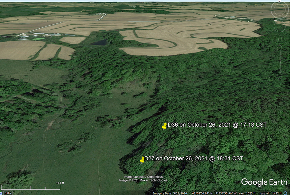 D27 and D36 on October 26, 2021