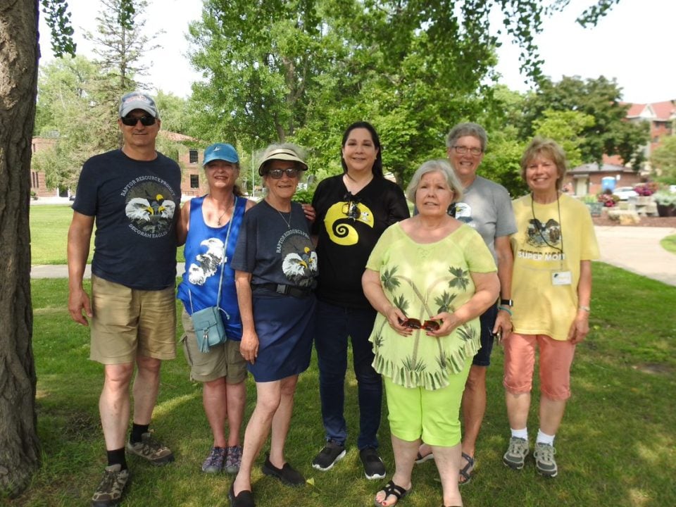 John and some of our volunteers!