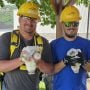 Banding with Ben and Ande at Dairyland Power Alma!